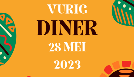 Vurig diner 28 mei 2023